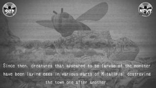 THE ATOMIC FLY: English editionのゲーム画面「Game screen」