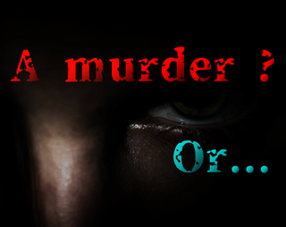 A murder ? Or...のゲーム画面「タイトルイメージ」
