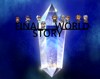 FINAL WORLD STORYのゲーム画面「タイトル画面」