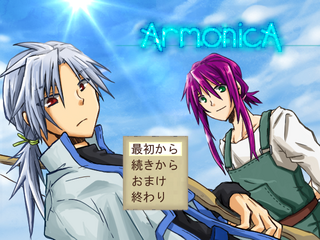 ArmonicA（アルモニカ）のゲーム画面「タイトル画面」