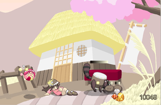 装星閃姫プレアデスのゲーム画面「①による攻撃アクションです」