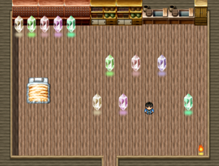 変化の一郎のゲーム画面「部屋」