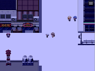 フラワーズ怪奇譚-加賀治病院-のゲーム画面「友人と仲良く帰路につく。」