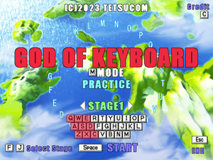 GOD OF KEYBOARD（ゴッドオブキーボード）のイメージ