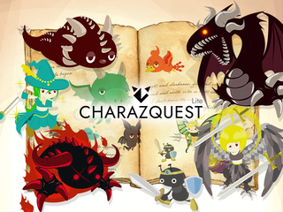CHARAZQUEST（キャラズクエスト）のゲーム画面「100体以上のオリジナルキャラクターが登場！」