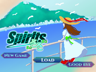 SpirIts Sasaのゲーム画面「ゲームのタイトル画面です。」