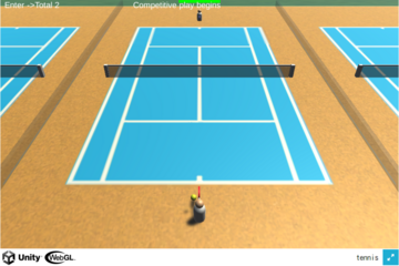 マッチテニスのイメージ