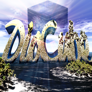 DioCubeのゲーム画面「１００人マルチプレイ　MMORPG」