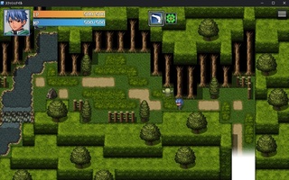スラッシュテイルのゲーム画面「改造種アキレスの戦闘画面」