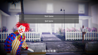 A Birthday Clownのゲーム画面「タイトル画面」
