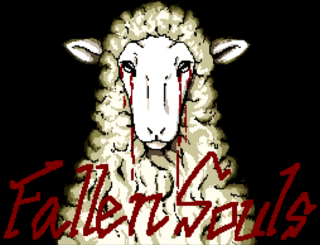 Fallen Souls 体験版 ＜ソウルライク風コマンドRPG＞のゲーム画面「気が付いた時、かの羊は既にそこに在った」