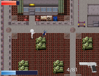 The Townのゲーム画面「」