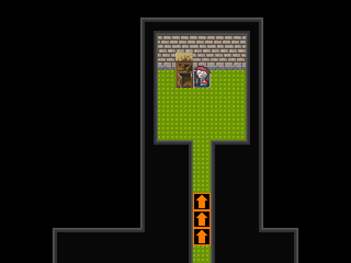 謎の館のゲーム画面「隠し階段」