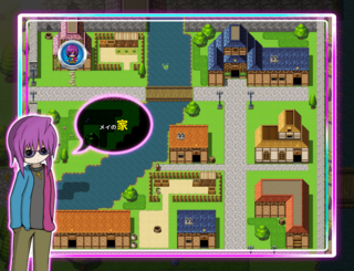 宝石箱の小迷宮のゲーム画面「拠点間の移動で使うショートカット機能」