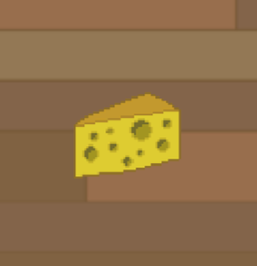 MUSCURATのゲーム画面「ノーマルチーズ」