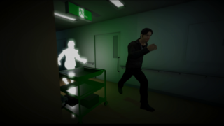 BAD DAY DREAMのゲーム画面「夜の病院」