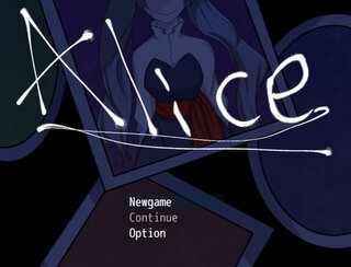 Aliceのゲーム画面「タイトル」