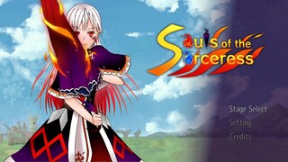 Souls of the Sorceressのゲーム画面「タイトル画面」