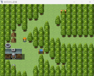封印されし記憶のゲーム画面「モリという名の森」
