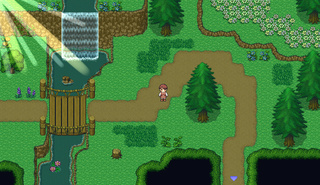 迷いの森のゲーム画面「森2」