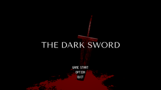 THE DARK SWORDのゲーム画面「タイトル画面」