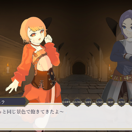 アイゼンとガーベラの二人が未知のダンジョンを探索！