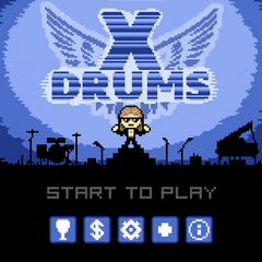 X-Drumsのスクリーンショット
