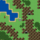 フィールドを冒険するオーソドックスなRPG