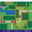 戦術マップと戦闘シーンを切り替えてゲームが進行