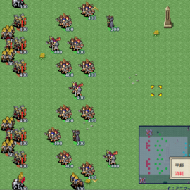 戦闘マップ、同時ターン制SLG