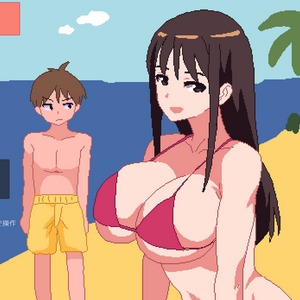 夏の海でサメ退治～お姉ちゃんを守れ！～のイメージ