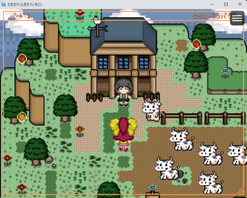 説明1:プレイ画面です.