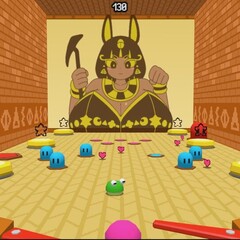 壁画娘のピンボールのスクリーンショット