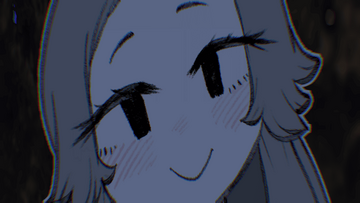 ナガイサンがこっちを見つめている。