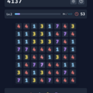 基本画面。数字を繋げていく