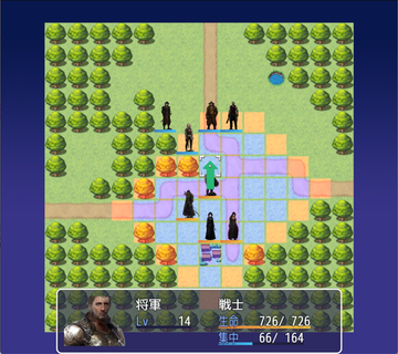 １画面に収まるマップでシンプルなバトルで、ゲームに集中しすぎないようにしています