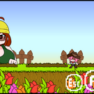 モグラ娘とのバトル