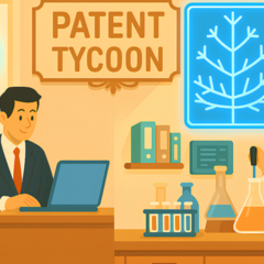 Patent Tycoonのスクリーンショット