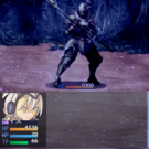 戦闘画面「絵画魔法を駆使し勝利をつかめ」