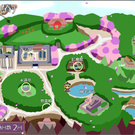 このゲームでは、幻想郷を歩き回ることができます。