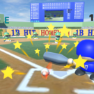 ボールをミート！