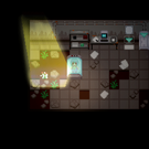 地下シェルターで目覚める主人公。