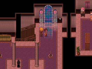 炎上する屋敷の探索