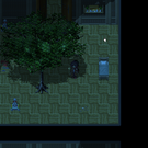 水没した建物の探索