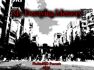 My Decaying Memoryのイメージ