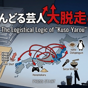 住んどる芸人・大脱走（仮）―― The Logistical Logic of "Kuso-Yarou" ――のイメージ