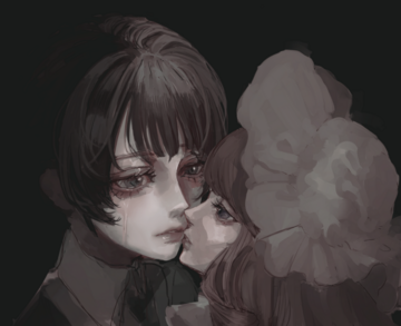 本作の主人公「棗祈（なつめ　いのり）」（画面左）