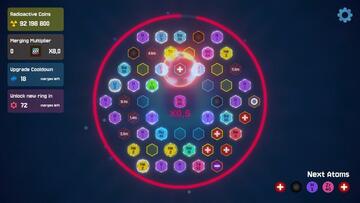 main screen for playing
