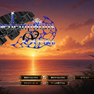 哀愁漂う背景に切ないBGMが流れるタイトル画面
