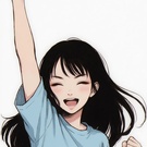 勝利。